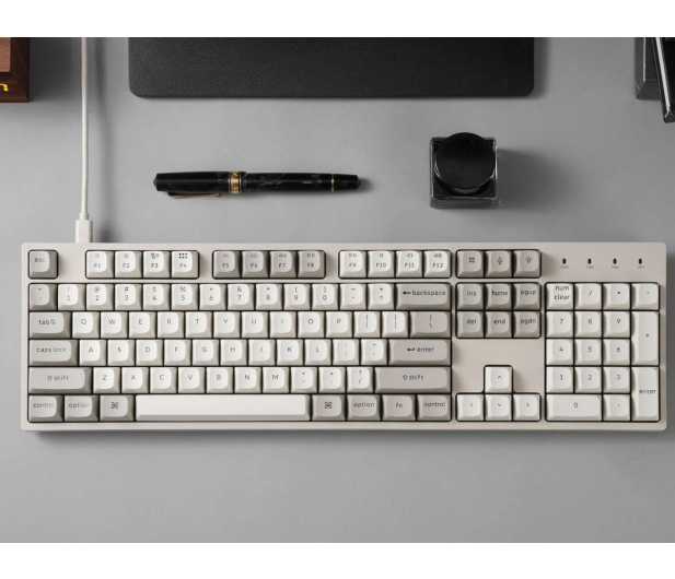 Keychron C2Pro M1 Wired Mechanical Super Red RGB HotSwap FullSize - 1507470 - zdjęcie 2